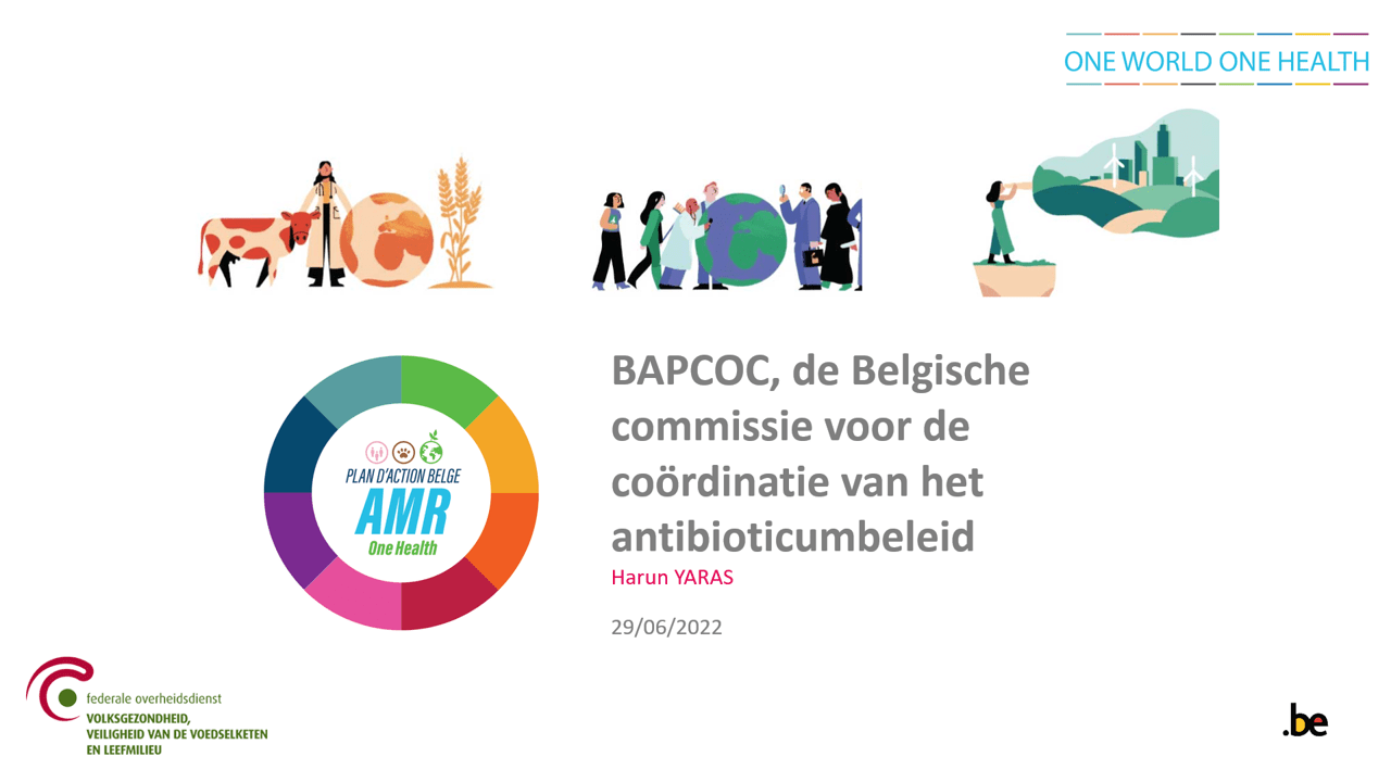 NAP-AMR: stand van zaken BAPCOC en doelstellingen voor de humane pijler