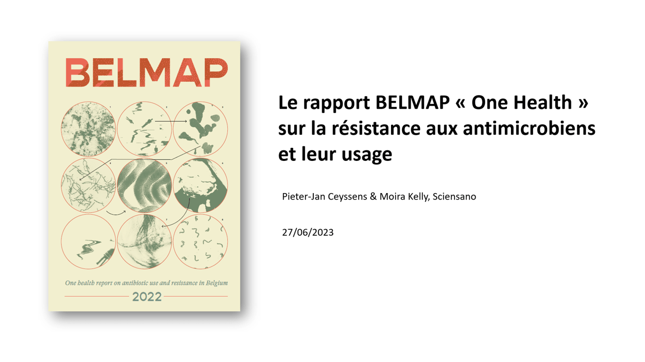 Le rapport One-Health « BELMAP » 