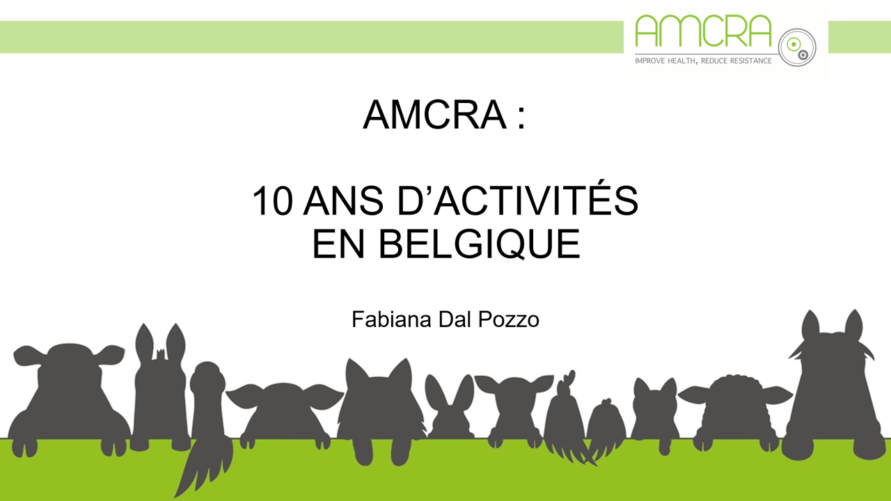 AMCRA, 10 ans d’activités en Belgique