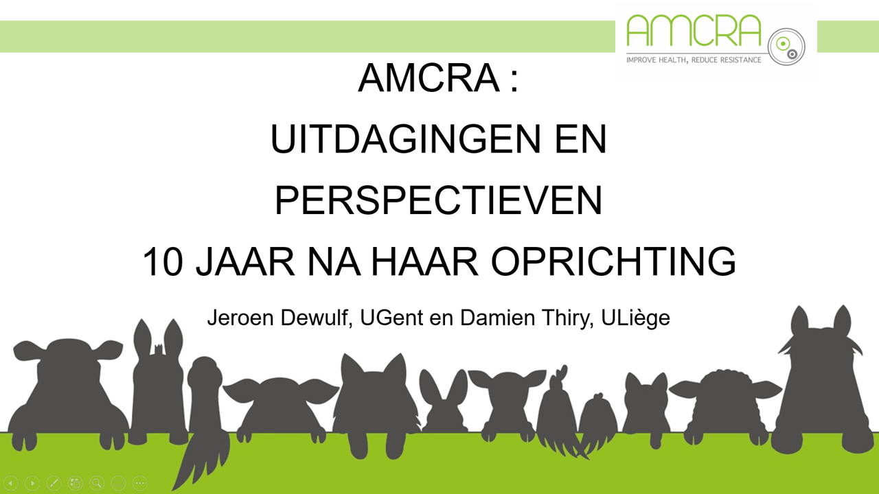 AMCRA: uitdagingen en perspectieven 10 jaar na haar oprichting