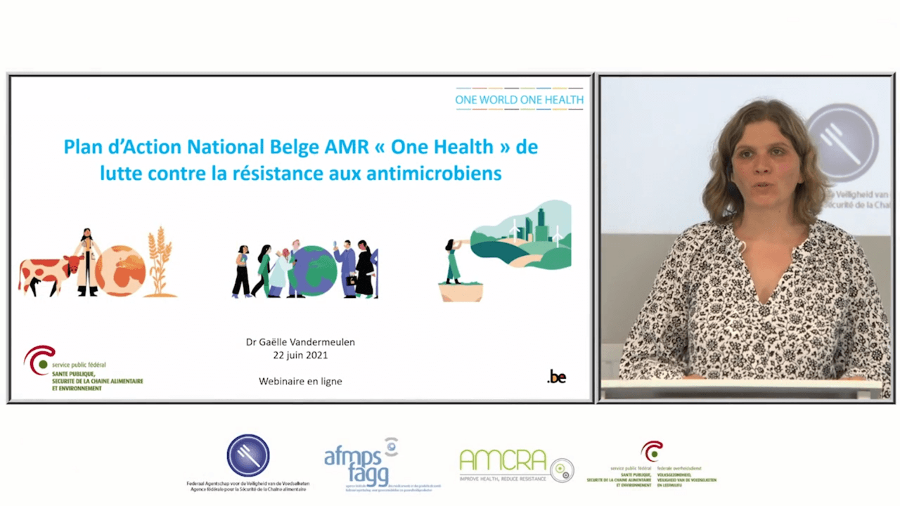 Plan d’Action National Belge AMR « One Health » de lutte contre la résistance aux antimicrobiens 