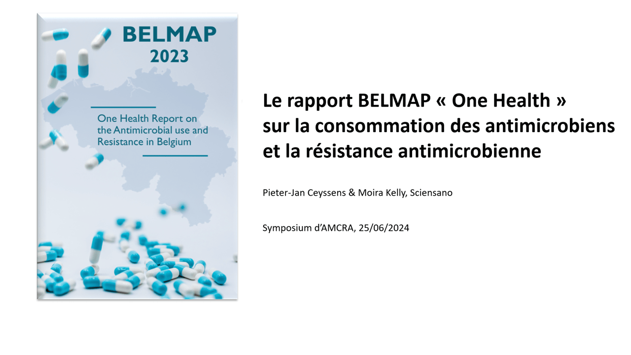 Résultats et recommendations issus du rapport One-Health « BELMAP »