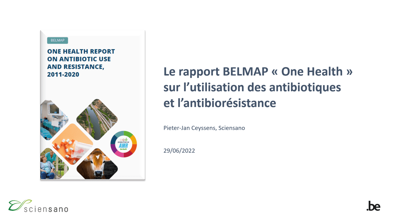 Le rapport One-Health « BELMAP » 