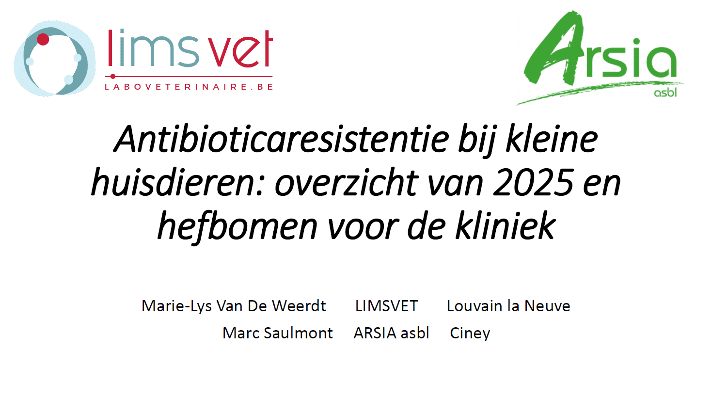 Antibioticaresistentie bij kleine huisdieren: overzicht van 2025 en hefbomen voor de kliniek