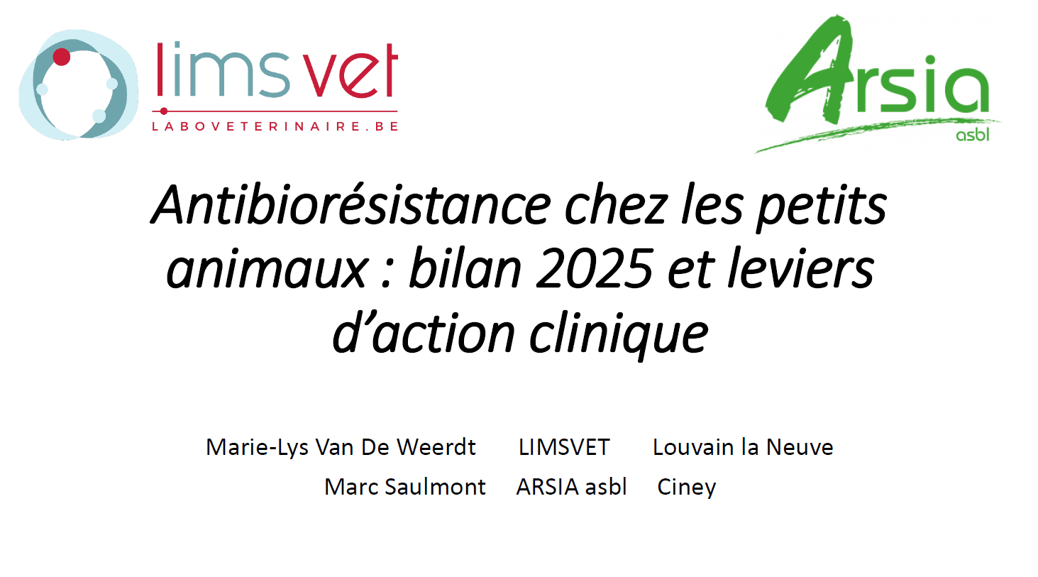 Antibiorésistance chez les petits animaux : bilan 2025 et leviers d’action clinique Antibiorésistance chez les petits animaux : bilan 2025 et leviers d’action clinique